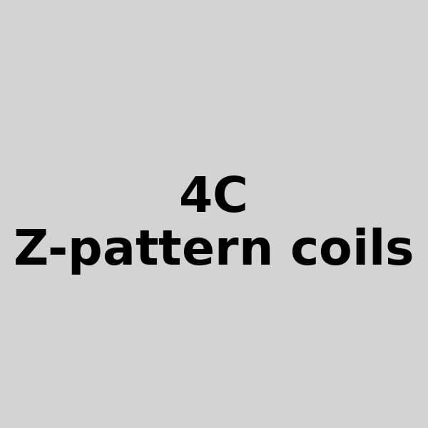 Z-pattern coils